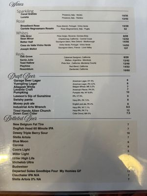 Menu photo 1 The Narrows Upper Black Eddy, PA