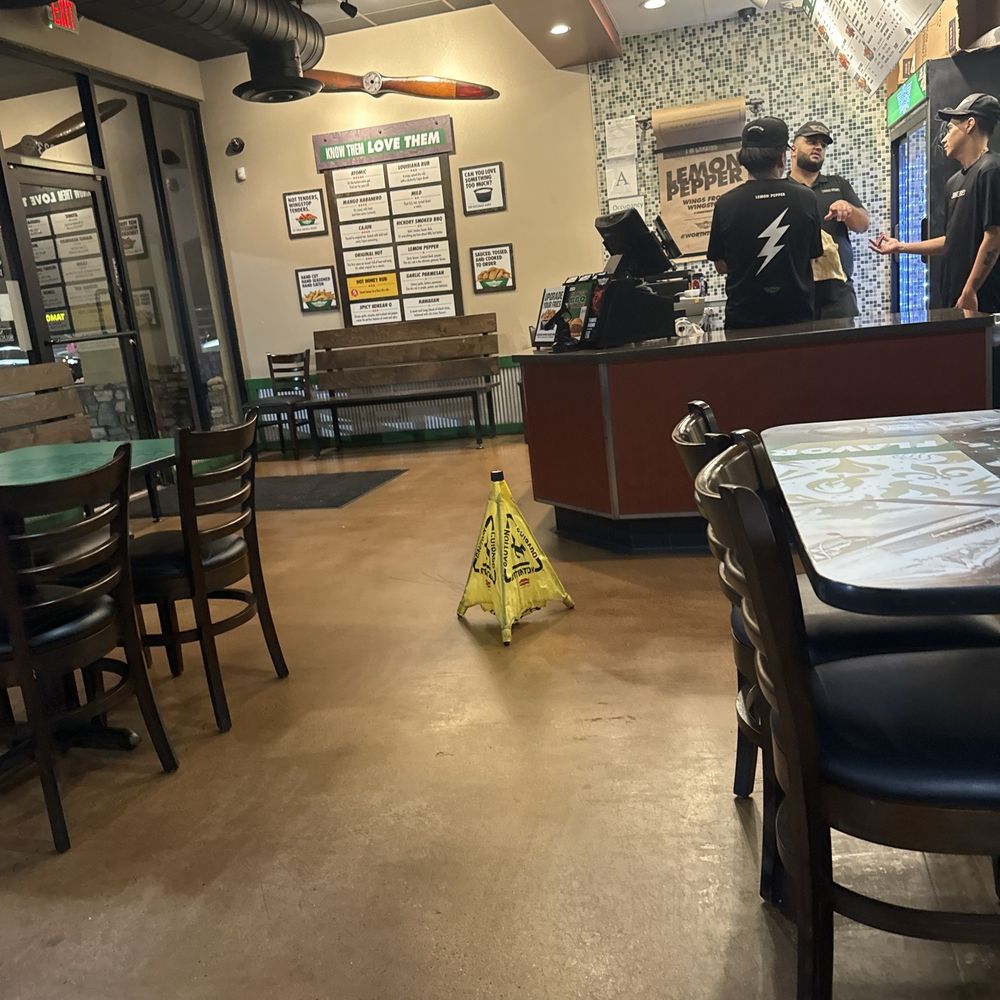 Wingstop - But they have plenty of time to stand around and talk - Chicken Wings Near Me - Phoenix, Arizona Wingstop - But they have plenty of time to stand around and talk - Chicken Wings Near Me - Phoenix, Arizona