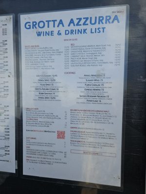 Menu photo 1 Grotta Azzurra New York, NY
