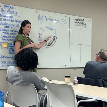 Hope Valley Church - Pastor Megan teaching the leaders of the church. - Churches Near Me - Denver, Colorado Hope Valley Church - Pastor Megan teaching the leaders of the church. - Churches Near Me - Denver, Colorado