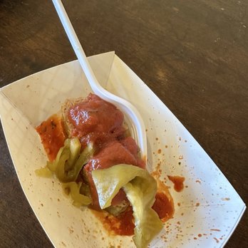 Modigliani Cafe - Meatball sample - Sandwiches Near Me - Oakland, California