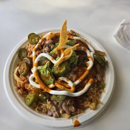 Carne asada nachos Carne asada nachos