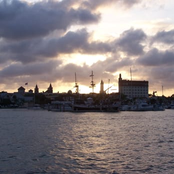 Schooner Freedom Charters - Sunset view of historic St. Augustine - Boating Near Me - Saint Augustine, Florida