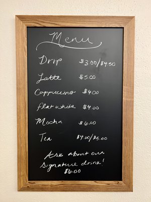 Menu photo 6 Westside Coffee Dallas, TX