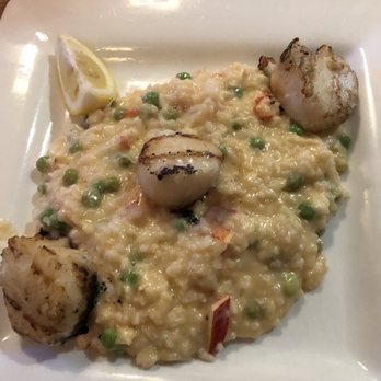 Blaze - Scallops and lobster risotto - Burgers Near Me - Bar Harbor, Maine Blaze - Scallops and lobster risotto - Burgers Near Me - Bar Harbor, Maine