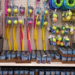 Pet food & toys.