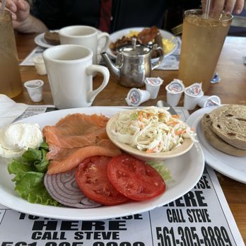 Bagel & - Nova platter is so good my go to absolutely essential for someone's first time. - Bagels Near Me - Boynton Beach, Florida