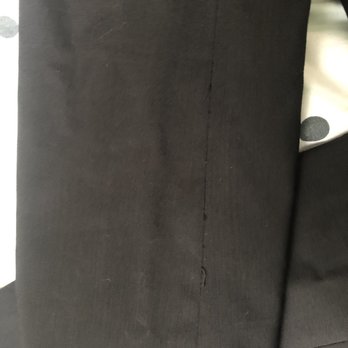 Original Hems - Frayed stitchings on sleeve - Sewing & Alterations Near Me - Santa Ana, California
