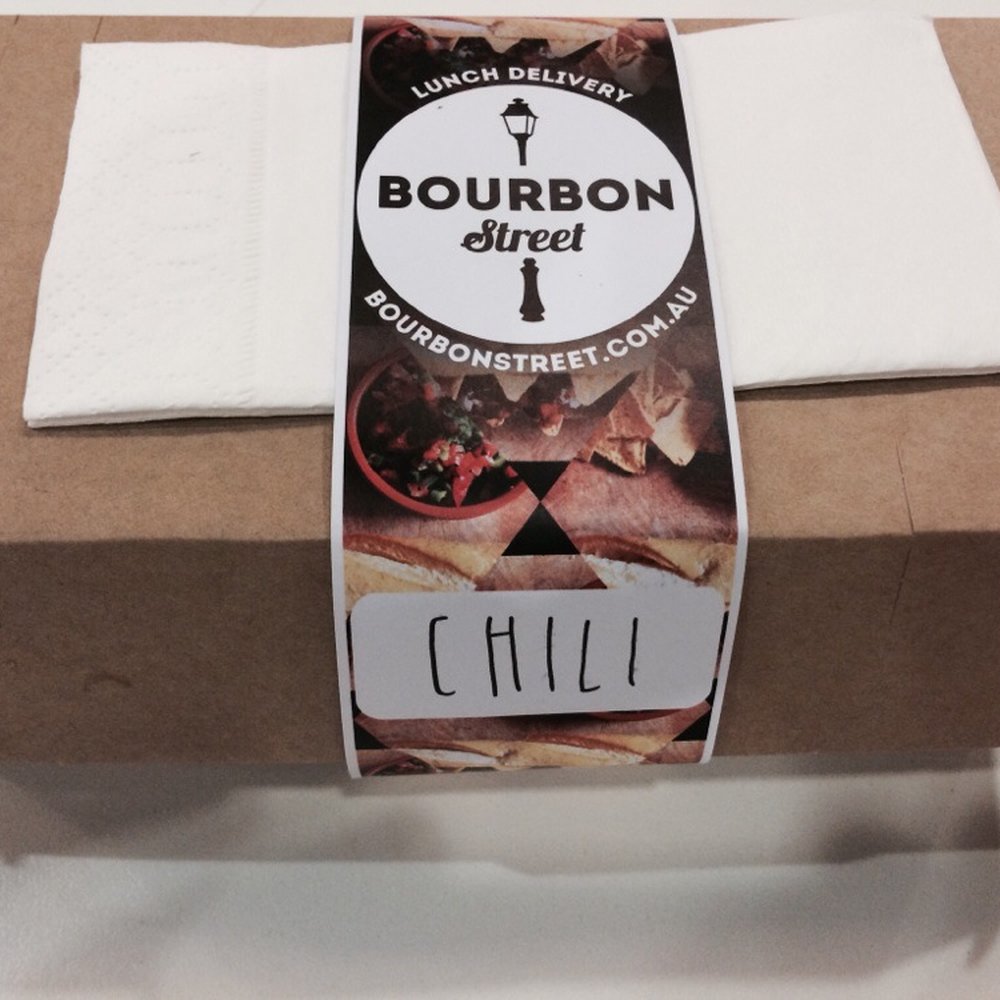 Bourbon Street - Delivery box - Food Delivery Services Near Me - Melbourne, VIC