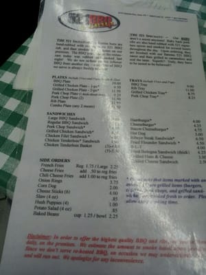 Menu photo 8 521 BBQ & Grill Fort Mill, SC Menu photo 8 521 BBQ & Grill Fort Mill, SC