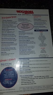 Menu photo 2 Neighbors Bar and Grill Cleveland, OH