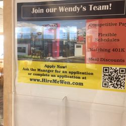 Wendy's - Employment opportunities!