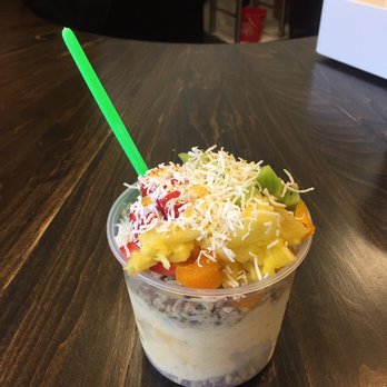 everbowl - The Gingerace with pretty much every topping possible! - Acai Bowls Near Me - San Marcos, California