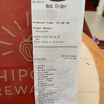 Chipotle Mexican Grill - FCKED UP SERVICE AND LOCATION - Mexican Near Me - Pinole, California