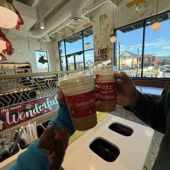 Better Buzz Coffee - Las Vegas - candy cane best drink ever with toasted marshmallow cold foam - Coffee & Tea Near Me - Henderson, Nevada Better Buzz Coffee - Las Vegas - candy cane best drink ever with toasted marshmallow cold foam - Coffee & Tea Near Me - Henderson, Nevada