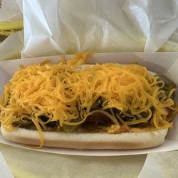 Kill Devil Dogs - Chili with jalapeño and cheese
