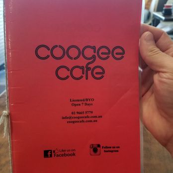 Coogee Cafe - Menu. - Restaurants Near Me - Coogee, NSW Coogee Cafe - Menu. - Restaurants Near Me - Coogee, NSW