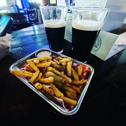 Guinness and Dill Pickle Fries Guinness and Dill Pickle Fries