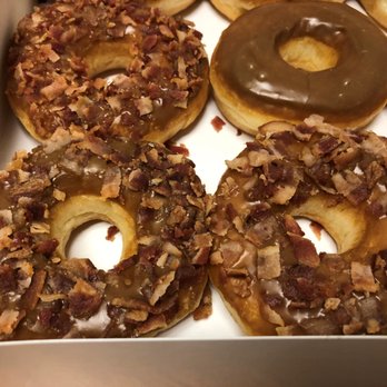 Gourmet Donuts - Close ups. My fave maple bacon! - Donuts Near Me - Denton, Texas Gourmet Donuts - Close ups. My fave maple bacon! - Donuts Near Me - Denton, Texas