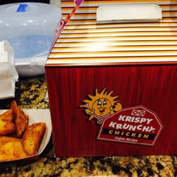 Krispy Krunchy Chicken - Crispy chicken and wedges