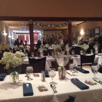 Stirna's Restaurant & Bar - Set up for a baby shower - Italian Near Me - Scranton, Pennsylvania Stirna's Restaurant & Bar - Set up for a baby shower - Italian Near Me - Scranton, Pennsylvania