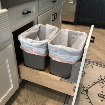 One Vision Interiors - New trash pull out - Cabinetry Near Me