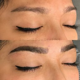 SESSION 1. Filled some spots in the inner parts and tops of my brows for a fuller and cleaner look. I also got myself a tail!