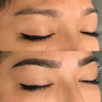 Marley’s - SESSION 1. Filled some spots in the inner parts and tops of my brows for a fuller and cleaner look. I also got myself a tail! - Permanent Makeup Near Me - Seattle, Washington