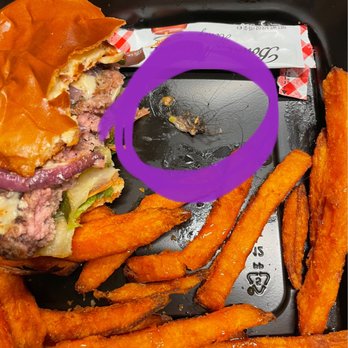 Eureka! - Cheeseburger with yam fries. - American Near Me - Indian Wells, California Eureka! - Cheeseburger with yam fries. - American Near Me - Indian Wells, California