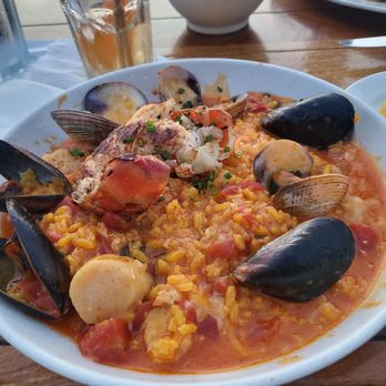 Pacific Coast Grill - Seafood paella - Seafood Near Me - Cardiff, California Pacific Coast Grill - Seafood paella - Seafood Near Me - Cardiff, California