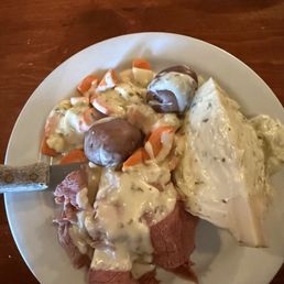 Corn beef and cabbage Corn beef and cabbage