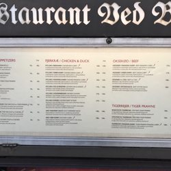 Dang Ved Brønden - Menu