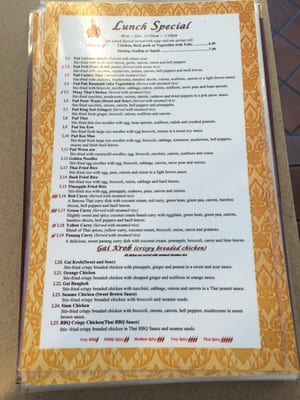 Menu photo 5 Thai Thai Cafe Mooresville, NC Menu photo 5 Thai Thai Cafe Mooresville, NC