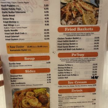 Cajun Crackin - Menu - Seafood Near Me - North Las Vegas, Nevada Cajun Crackin - Menu - Seafood Near Me - North Las Vegas, Nevada