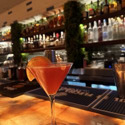 Delicious Pom-Fig martini