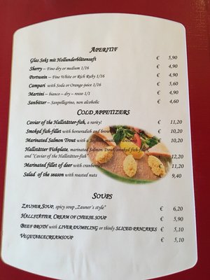 Menu photo 4 Zauner Grillrestaurant-Seewirt Hallstatt, 4 Menu photo 4 Zauner Grillrestaurant-Seewirt Hallstatt, 4