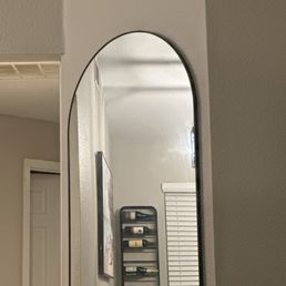Big Mirror, picture frame and wine holder