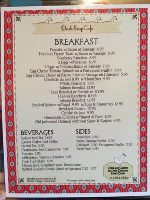 Menu photo 6 Duck Soup Cafe New Hope, PA Menu photo 6 Duck Soup Cafe New Hope, PA
