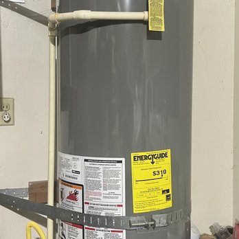 Evans Mechanical - Rheem ProG40 water heater. - Heating & Air Conditioning/HVAC Near Me - Eureka, California