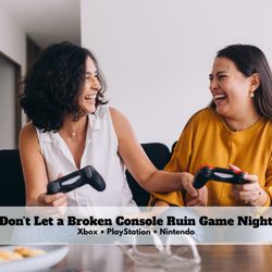 Electronics Repair Plus - Game night ruined by a broken console? ER+ in Cottonwood repairs PlayStation, Xbox & Nintendo systems.
