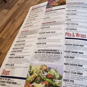 Ignite Tavern - Menu1 - Bars Near Me - Lake Orion, Michigan Ignite Tavern - Menu1 - Bars Near Me - Lake Orion, Michigan