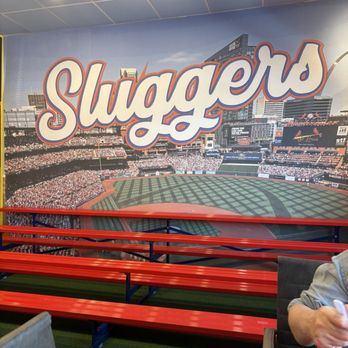Sluggers - Wasted space. TV's would be better as it is a sports theme. - Pizza Near Me - Tucson, Arizona Sluggers - Wasted space. TV's would be better as it is a sports theme. - Pizza Near Me - Tucson, Arizona