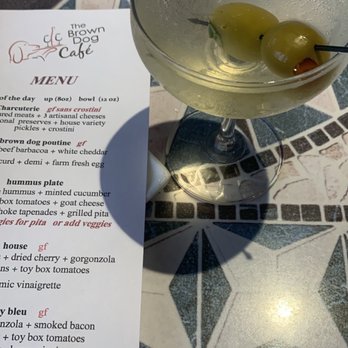 Brown Dog Cafe - dirty bombay martini - Cocktail Bars Near Me - Blue Ash, Ohio Brown Dog Cafe - dirty bombay martini - Cocktail Bars Near Me - Blue Ash, Ohio