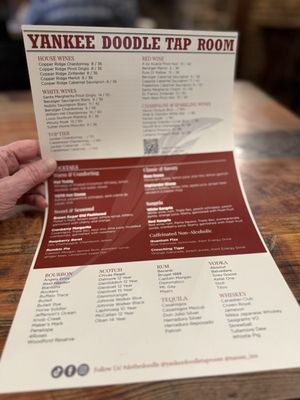 Menu photo 4 Yankee Doodle Tap Room Princeton, NJ Menu photo 4 Yankee Doodle Tap Room Princeton, NJ