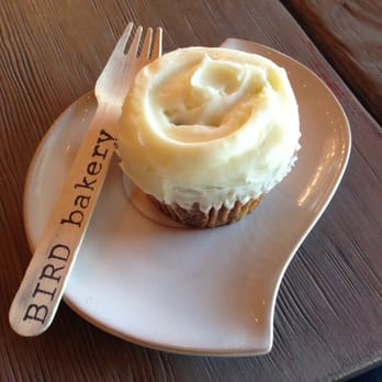 Bird Bakery - Carrot cake cupcake - Desserts Near Me - San Antonio, Texas