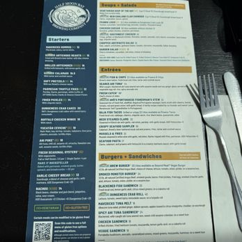 Half Moon Bay Brewing Company - Menu - Seafood Near Me - Half Moon Bay, California Half Moon Bay Brewing Company - Menu - Seafood Near Me - Half Moon Bay, California