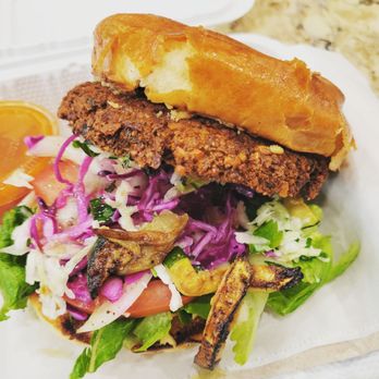 Small World Restaurant - Falafel burger - Middle Eastern Near Me - Napa, California Small World Restaurant - Falafel burger - Middle Eastern Near Me - Napa, California