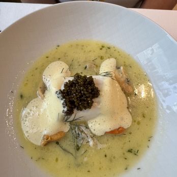 Ockap Caviar & Cuisine - Sea bass with champagne sabayon and osetra caviar - Seafood Near Me - Miami, Florida