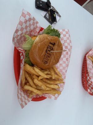 trump burger by null