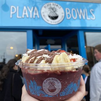 Playa Bowls - Nutella Açaí Bowl - Juice Bars & Smoothies Near Me - Milton, Massachusetts Playa Bowls - Nutella Açaí Bowl - Juice Bars & Smoothies Near Me - Milton, Massachusetts